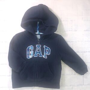 Baby Gap Navy Blue Zip-Up Hoodie